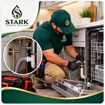 Dishwasher Plumbing Installation in San Antonio, TX by Stark Plumbing Solutions