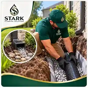 French Drain Installation in San Antonio, TX by Stark Plumbing Solutions