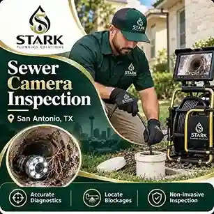 Sewer Camera Inspection in San Antonio, TX by Stark Plumbing Solutions