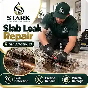 Slab Leak Repair in San Antonio, TX by Stark Plumbing Solutions