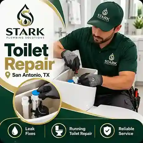Toilet Repair & Installation in San Antonio, TX by Stark Plumbing Solutions