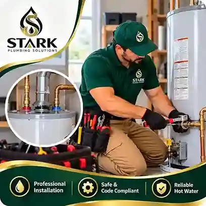 Water Heater Installation in San Antonio, TX by Stark Plumbing Solutions