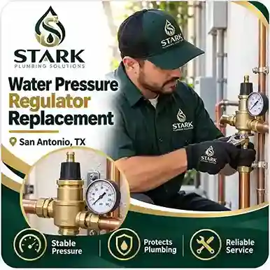 Water Pressure Regulator Replacement in San Antonio, TX by Stark Plumbing Solutions