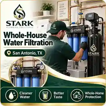 Whole-House Filtration in San Antonio, TX by Stark Plumbing Solutions